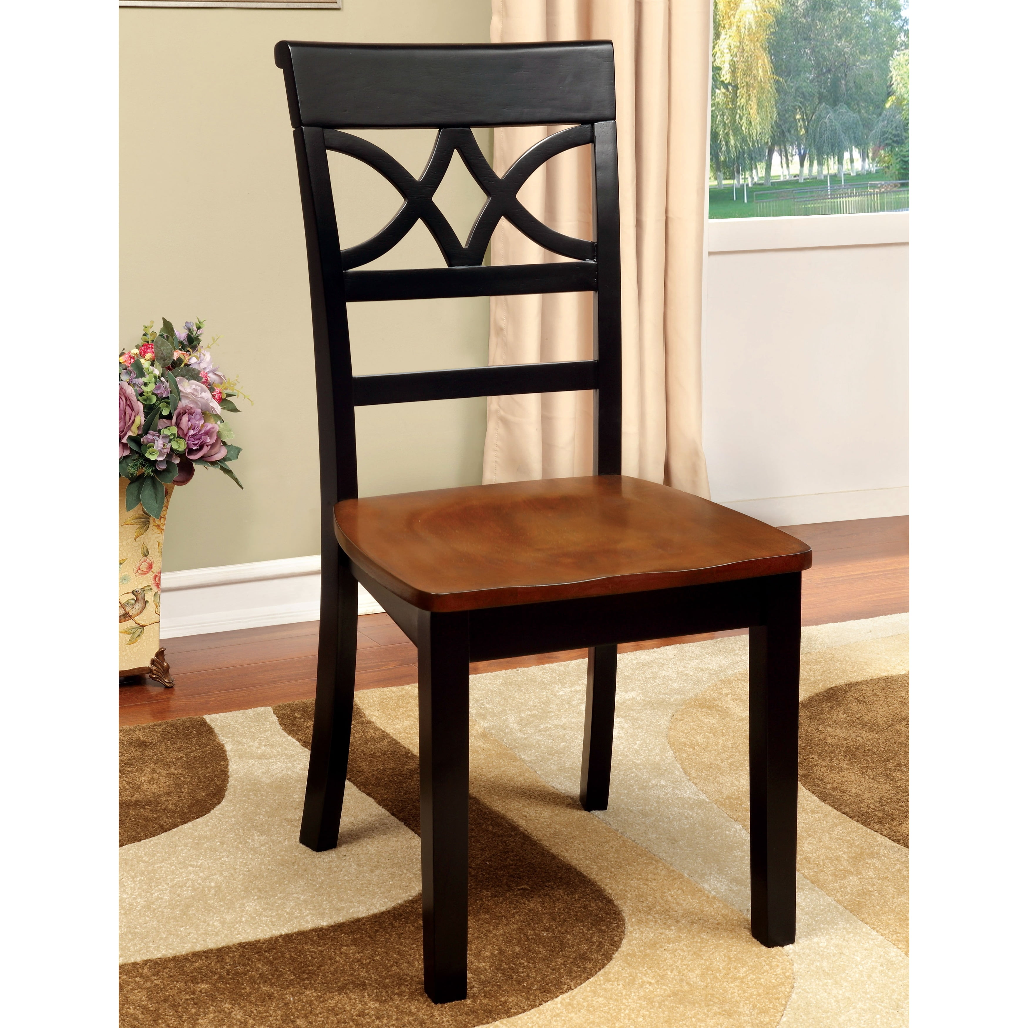 Copper Grove Hermitage DuoTone Dining Chair (Set of 2)