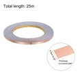 thumbnail image 2 of Uxcell Molding Trim Gap Sealing Tape 0.2" x 82ft Self Adhesive Home Decorative Trim Brushed Gold Tone, 2 of 5