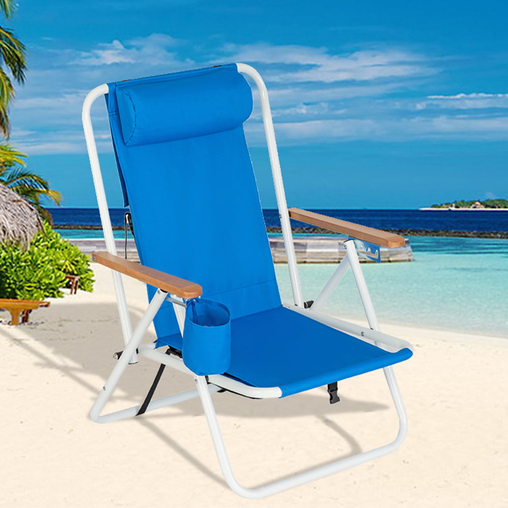 Creatice Portable Backpack Beach Chair for Large Space