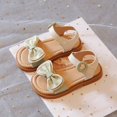 thumbnail image 5 of Otqutp Toddler Lightweight Footwear Girls' Sandals Summer Children's Soft Sole Shoes Fashion Girl Bow Princess Shoes Baby Beach Shoes Toddler Flower Wedding Party Shoes, 5 of 9