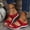Red, variant on Women's Wedge Heel Sandals Fashion Fish Mouth Hollow Slip on Slippers Summer Arch Support Orthopedic Fly-Knit Sandals Casual Versatile Thick Soled Slippers