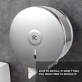 thumbnail image 3 of OUNONA Round Tissue Holder Wall Mounted for Bathroom Accessories, and Stylish 1Pc, 3 of 6