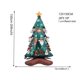 thumbnail image 3 of Nuevo globo de aluminio con forma de árbol de Navidad en miniatura de Papá Noel de 16 pulgadas con letras de Feliz Navidad, decoración para fiestas y festivales, 3 of 5