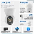 thumbnail image 3 of Vak Video Camara De Seguridad M10 Wifi Ia Luz Nocturna, 3 of 5