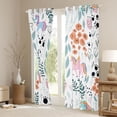 thumbnail image 3 of Homewish Cartoon Unicorn Curtains Pack of 2 (42x84 Each) for Preppy Children Kids,Dreamy Princess Curtains Blackout,Kawaii Animal Bedroom Curtains,Luxury Bedroom Decor, 3 of 6