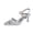 Silver, variant on Women Sequin Embroidered Mesh Slingback Heel Pumps Elegant Comfortable Footwear For Party Office Outdoor Daily Activities
