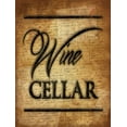 thumbnail image 2 of Grey, Jace 19x24 Black Ornate Wood Framed with Double Matting Museum Art Print Titled - Wine Cellar Reverse, 2 of 4