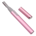 thumbnail image 1 of Eyebrow Trimmer, Painless Eyebrow  Facial Hair Trimmer With Eyebrow Shaper, Electric  Remover Kit For Brows Face Body, Painless  Removal, Battery Operated, 1 of 7