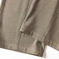 thumbnail image 4 of PIMSSY Men Pants Casual Trousers Classic Style Comfortable Loose Fit Wide Leg Straight Flow Dress Pants Everyday Male Stylish Solid Color Slacks, 4 of 5
