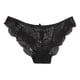 thumbnail image 1 of Gibobby Calzoncillos sexy Calzoncillos de malla de cintura para mujer Bragas de ropa interior de de algodón de color sólido(Negro,G), 1 of 3