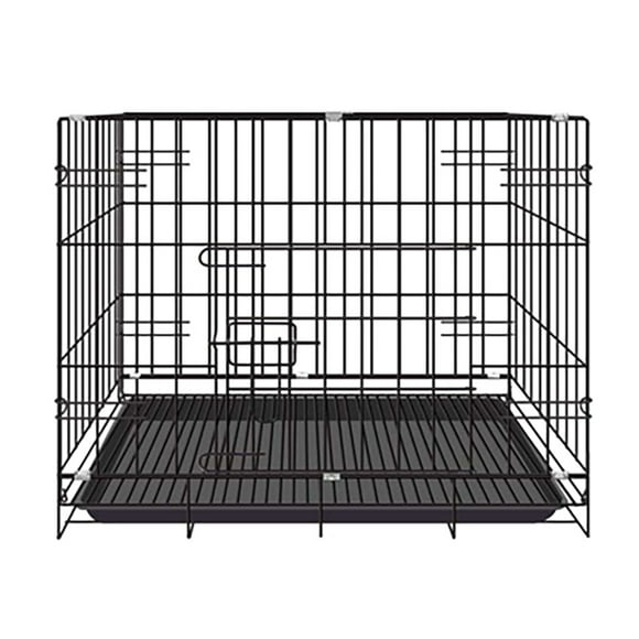 Dog Crates For Large Dogs Folding Mental Wire Crates Dog Kennels Outdoor And Indoor Pet Dog Cage Crate With Double Doo