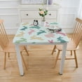 thumbnail image 3 of nygtbtfer Square Colorful Bunny Tablecloth Stainproof Tablecloths,Wipeable Table Cloth Wrinkle-Free for Round/Rectangle/Oval/Square/Party/Wedding, Spring Holiday Simple White, 3 of 7
