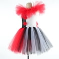 thumbnail image 5 of Disfraz de payaso asesino aterrador para niñas, vestido con tutú de Joker para Halloween, disfraz de payaso aterrador, vestido de fiesta de carnaval elegante para niños, 5 of 5