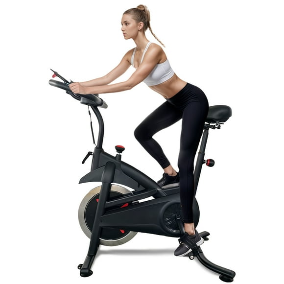 Bicicleta Fija Mecanica Silencia Para Hogar Adultos negro