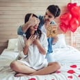 thumbnail image 4 of 1Pcs Heart Shaped Crystal Valentine's Day Greeting Cards With Glitter And Rhinestone Embellishments For Anniversaries And, 4 of 5