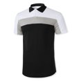thumbnail image 2 of Hat and Beyond Men's Polo Stripe Designer Short Sleeve Tee Shirt, 2 of 4