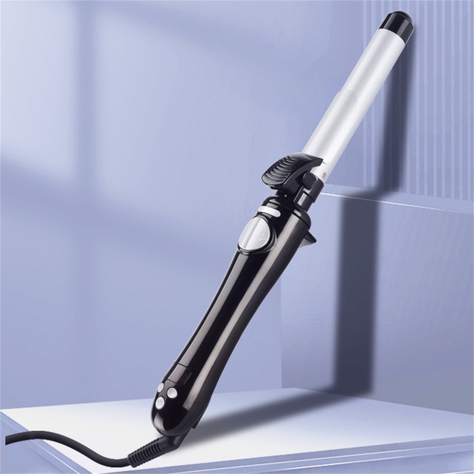 Straight & Curler Rotating Automatic Curling Long Barrel Curling Device with 13 Adjustable Temperatures and Fast 30 Seconds Heating for Effortless Styling