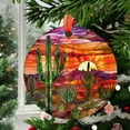 thumbnail image 2 of Customized Cactus Suncatchers for Windows, Ornament Window Hangings,Hand-Painted Glass Panel Perfect for Home Decor, 2025, Holiday Decoration, Seasonal 2025, Festive Home Accent,, 2 of 5