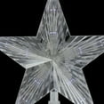 thumbnail image 3 of Northlight 10" Clear Crystal Star LED Christmas Tree Topper - Clear Lights, 3 of 4