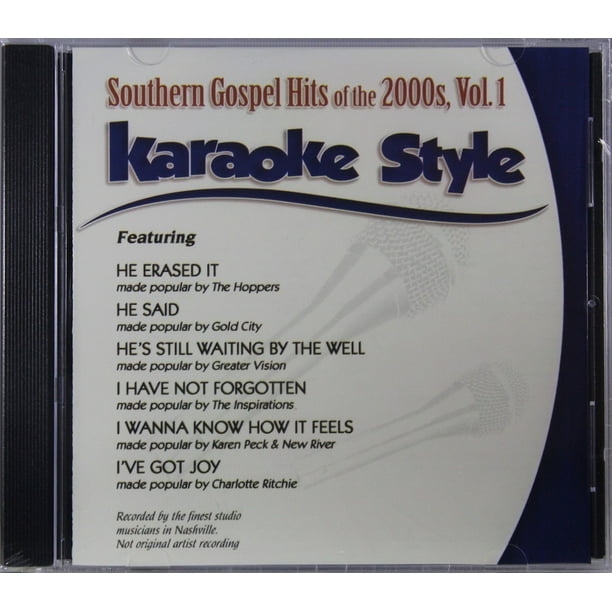 Southern Gospel Hits of the 2000s Volume 1 Daywind Christian Karaoke
