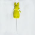 thumbnail image 4 of Easter Bunny Decor Flocked Embroidered Pick, Beautiful Artificial Floral Branch for Home Vase and Wreath Decor, Festive Spring Floral Arrangement Accent, Perfect Easter Decor Craft Supply, Yellow, 4 of 6
