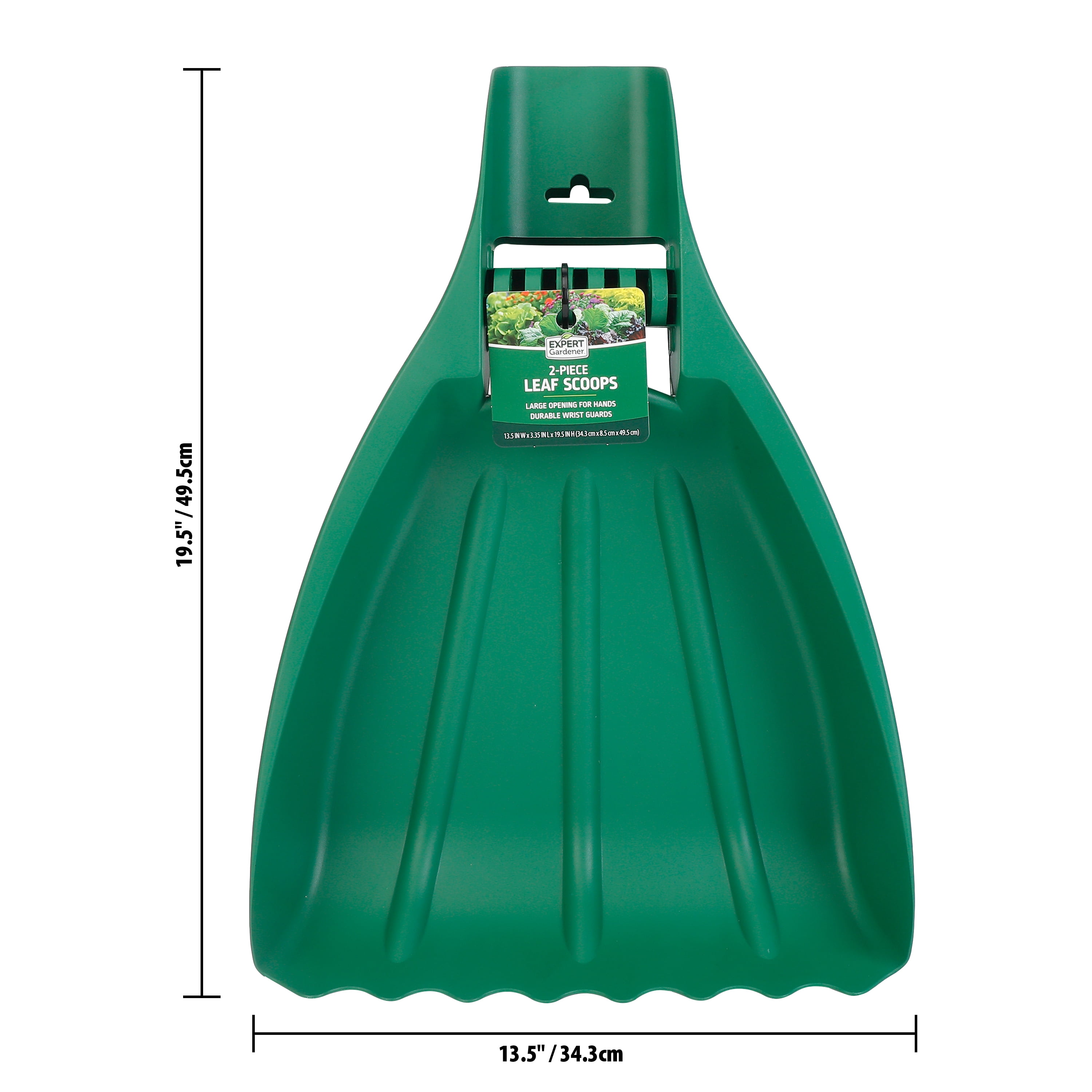 Expert Gardener Poly Handheld Leaf Shoveler
