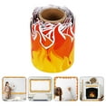 thumbnail image 3 of Miangastore Autocollant de Tableau d'Affichage Flamme Repositionnable Rouge 1 Rouleau 394x3po, 3 of 8