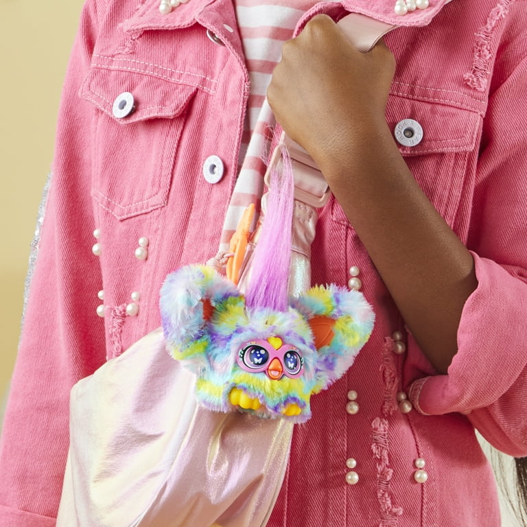 Furby, Furblets Swee-Dee Spring Mini Plush Toy, Electronic