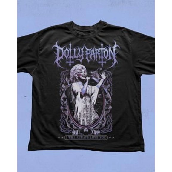 Dolly Country Music Wordplay Vintage T-Shirt
