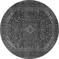 thumbnail image 1 of Ahgly Company Indoor Round Persian Gray Traditional Area Rugs, 7' Round, 1 of 1