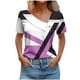 thumbnail image 1 of Tops de Algodón para Mujeres Cuello en V Casual de Manga Corta, Imitación Algodón Primavera Y Blusa de Verano, 1 of 5