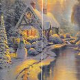 thumbnail image 3 of Cortina de ventana de Navidad Sunnimix Cortina De Baño Cortina De Ventana 170x200cm, 3 of 3