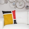 thumbnail image 3 of Parkland Collection Kenzo 20x20" Geometric Fabric Throw Pillow in Multi-Color, 3 of 6