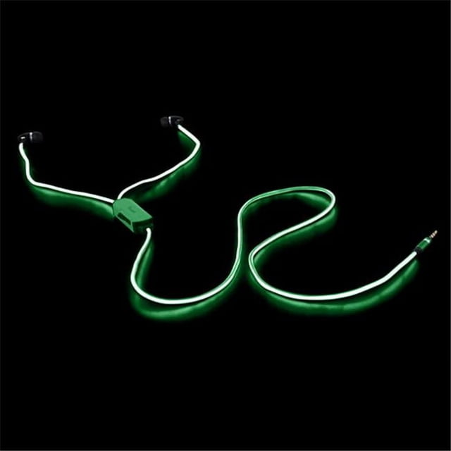 Pilot Automotive EL-1300G Écouteurs Audio Électroluminescents - Vert