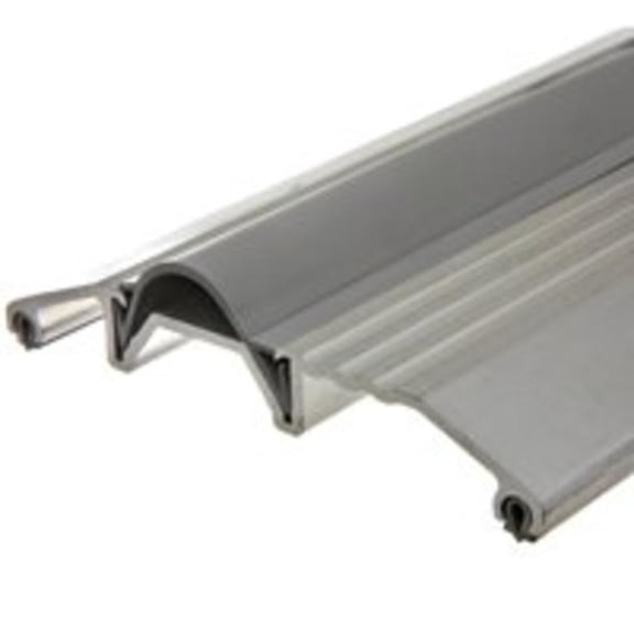 Frost King 0.75 in. H X 3.75 in. W X 36 in. L Aluminum/Vinyl Threshold Silver