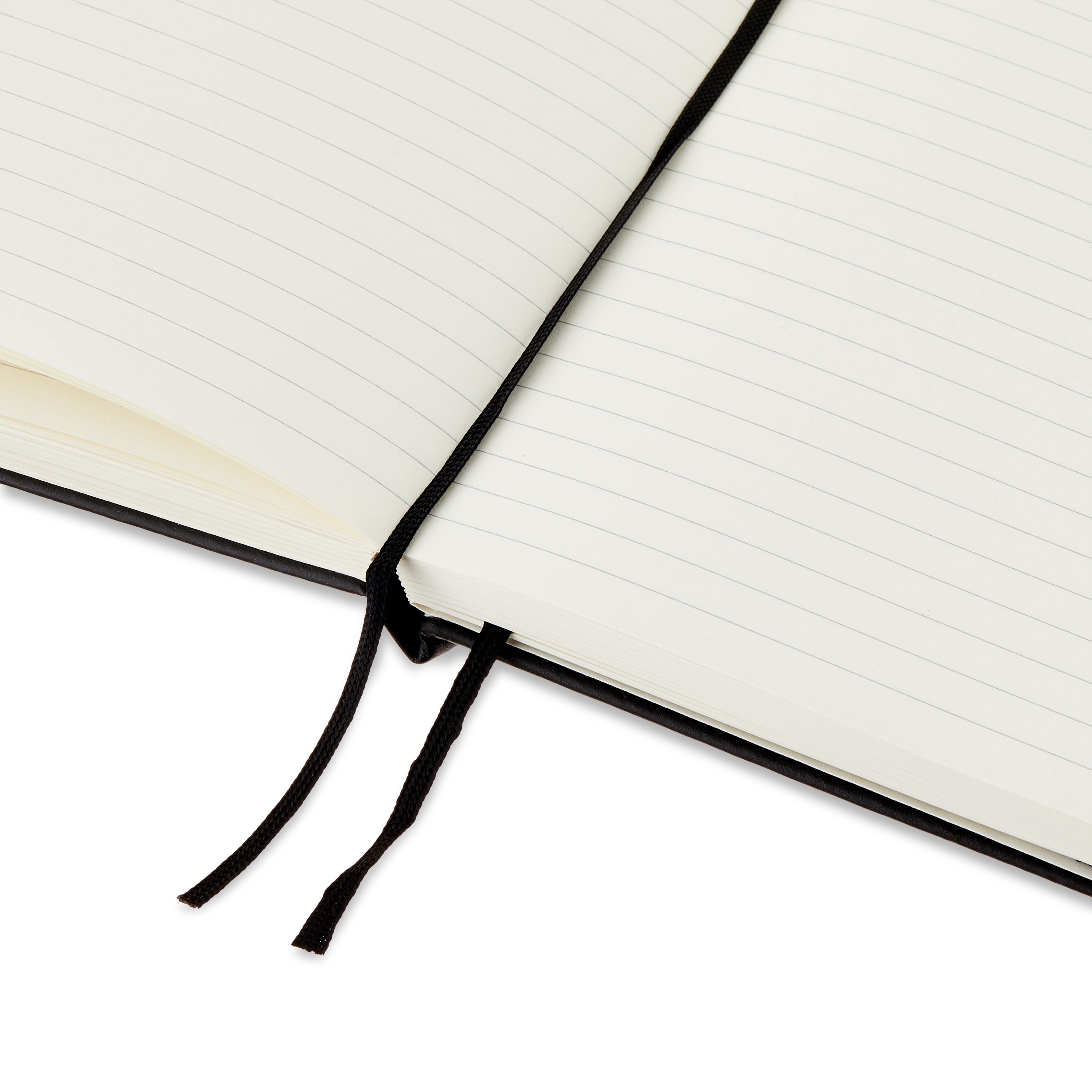 (2 pack) Pen+Gear Simulated Leather Journal, Black, 5" x 8.25", 240 Ruled Pages