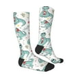 thumbnail image 3 of Balery Music Lover Dinosaur Fun Novelty Socks Men'S Women'S Crew Socks Funny Crazy Novelty Socks Quirky And Cool Socks, 3 of 9