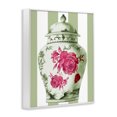 thumbnail image 3 of Stupell Industries Classic Porcelain Vase over Stripes Culture Painting White Framed Art Print Wall Art, 24 x 30, 3 of 8