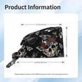 thumbnail image 5 of sugar skull Working Cap with Sweatband - Adjustable Unisex Surgical Nurse Cap, Chemo Hats for Women, 5 of 6