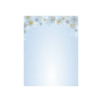 Great Papers Snowy Day Foil - Letter A Size (8.5 in x 11 in) - 100 g/m�� - 27 lbs - 25 sheet(s) letterheaded paper
