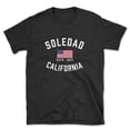 thumbnail image 1 of Soledad California Patriot Men's Cotton T-Shirt, 1 of 1