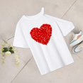 thumbnail image 1 of Camiseta de mujer Tops de verano Streetwear Camiseta básica Camiseta de cuello redondo para el trabajo M, 1 of 8