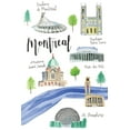 thumbnail image 2 of Marmont Hill "Montreal Sights" by Molly Rosner Painting Print on Wrapped Canvas, 2 of 7