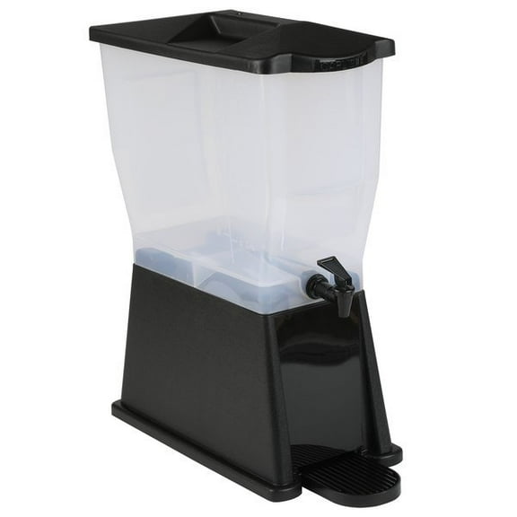 Carlisle TrimLine Economy Single Base Beverage Dispenser, 3 1/2 Gallon, Black