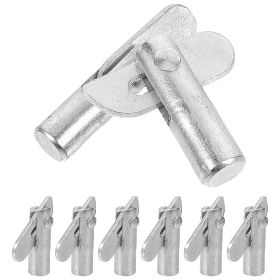 OUNONA 8Pcs Professional Scaffolding Fixed Pin Plated Silver Galvanized Durable for Daily Use