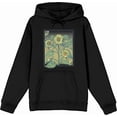 thumbnail image 4 of Sunflower Frame Long Sleeve Black Adult Hooded Sweatshirt-Medium, 4 of 6