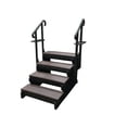 thumbnail image 4 of Confer Plastics SSS364B 36 in. 4 Tread Spa Step, Black, 4 of 5