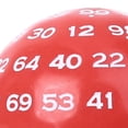 thumbnail image 4 of Acrylic Dices Game Entertainment Family Polyhedral Dice Red, 4 of 8