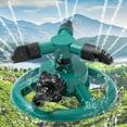 thumbnail image 3 of Eoozwa Sprinkler Automatic 360 Rotating Garden Sprinkler Sprinkler 2 Spray Modes Sprinkler Large Areas Sprinkler Garden Watering For Irrigation Systems,for Plant Irrigation, 3 of 9