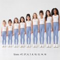 thumbnail image 4 of CALLINOX Girls Leggings High Waist Stretch Athletic Yoga Pants With Pockets For Kids 4T-16, 4 of 7